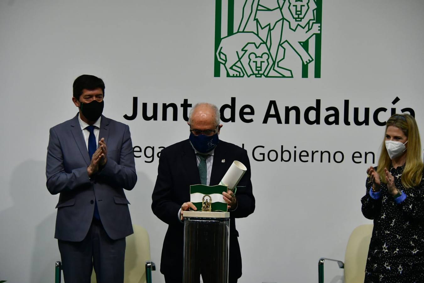 Fotos: La entrega de las banderas de Andalucía, en imágenes