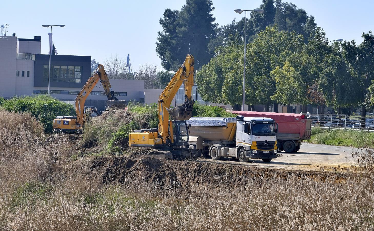 Comienzan las obras del Jardín de las Cigarreras y del quiosco de las Delicias