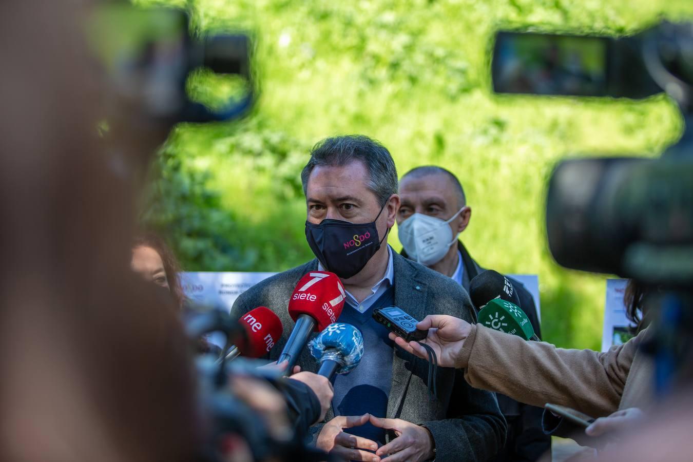 El alcalde visita las obras de Ronda de los Tejares