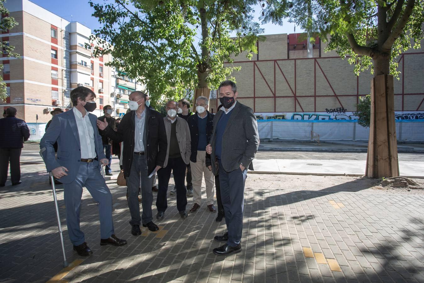 El alcalde visita las obras de Ronda de los Tejares