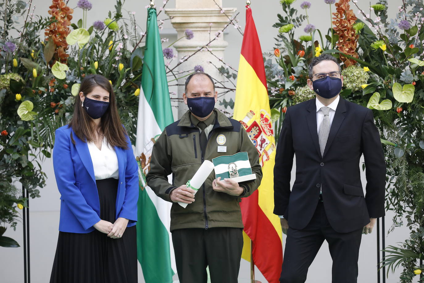 La entrega de las Banderas de Andalucía en Córdoba, en imágenes