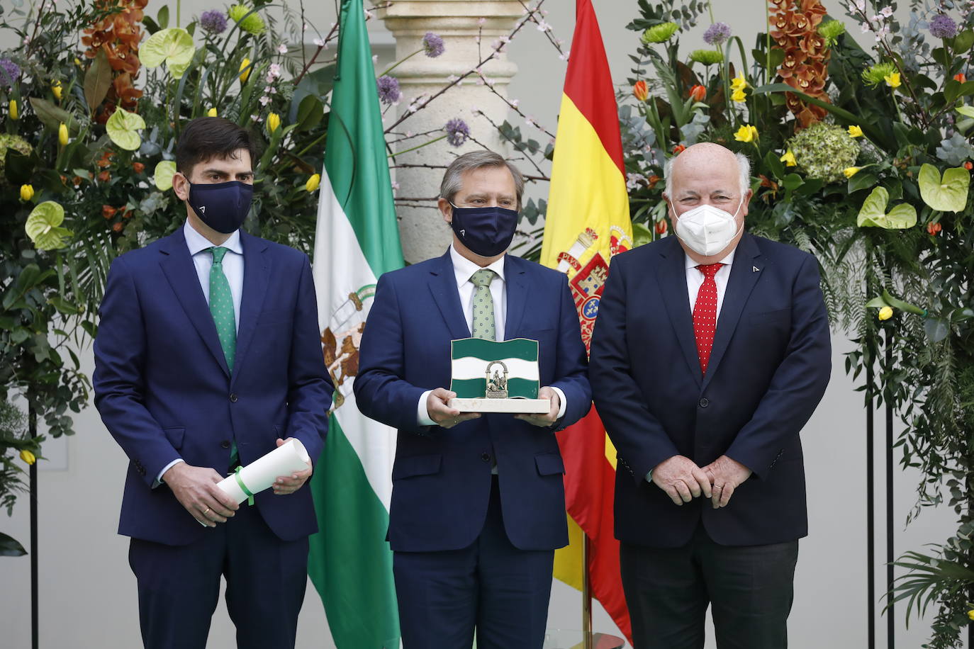 La entrega de las Banderas de Andalucía en Córdoba, en imágenes