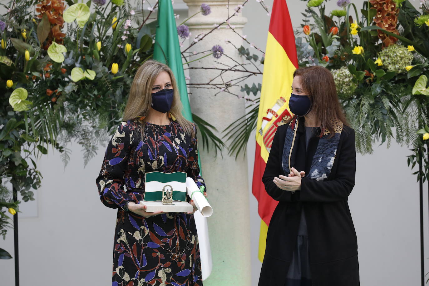 La entrega de las Banderas de Andalucía en Córdoba, en imágenes