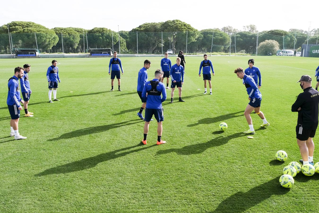 FOTOS: El entrenamiento del Cádiz CF, en imágenes