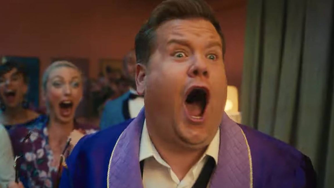 James Corden. Candidato a mejor actor de comedia o musical por 'The Prom'