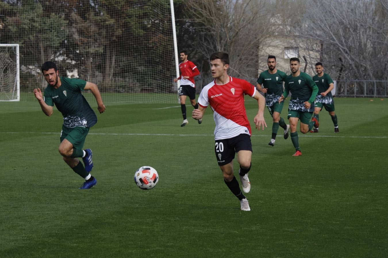 En imágenes, el amistoso del Córdoba CF ante el Córdoba B