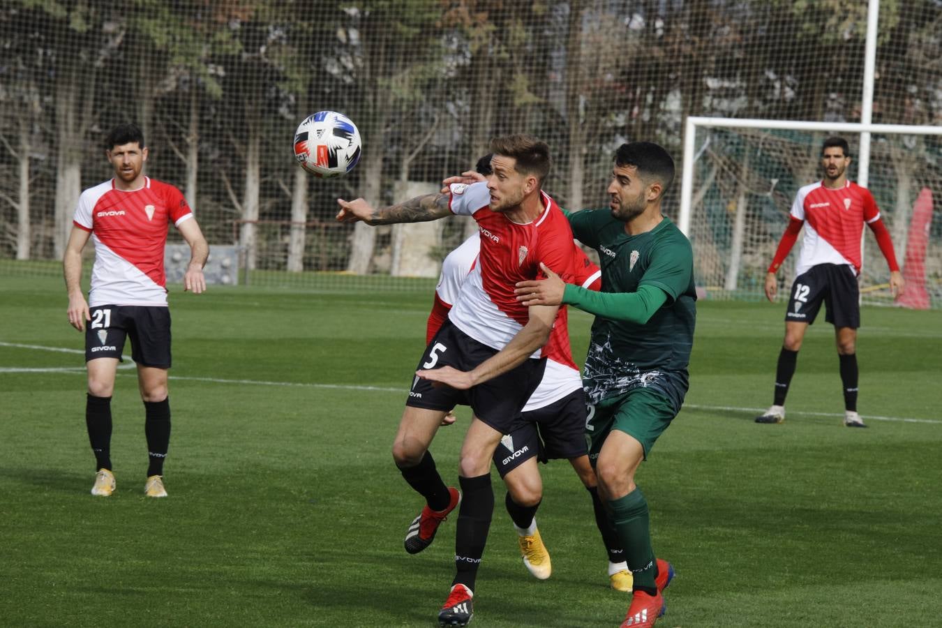 En imágenes, el amistoso del Córdoba CF ante el Córdoba B