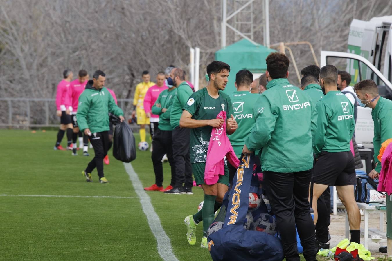 En imágenes, el amistoso del Córdoba CF ante el Córdoba B