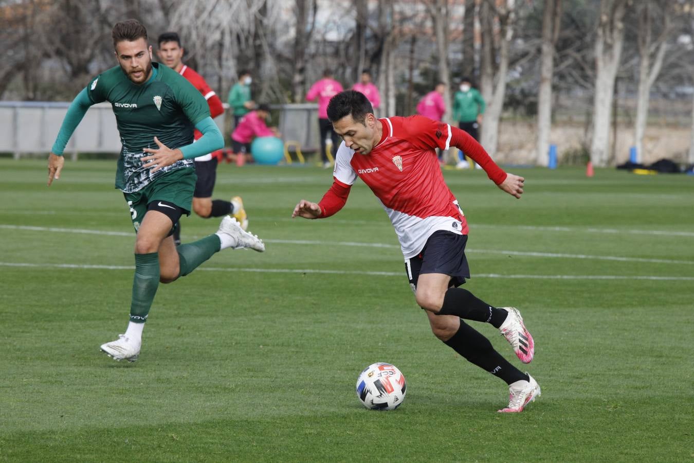 En imágenes, el amistoso del Córdoba CF ante el Córdoba B