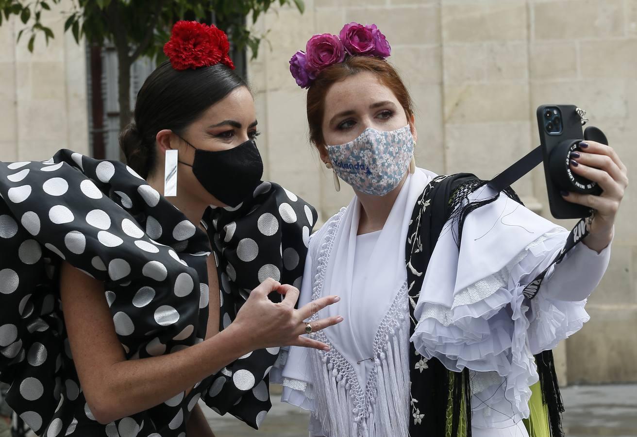 En imágenes, la moda flamenca solicita ayudas para sobrevivir a la pandemia