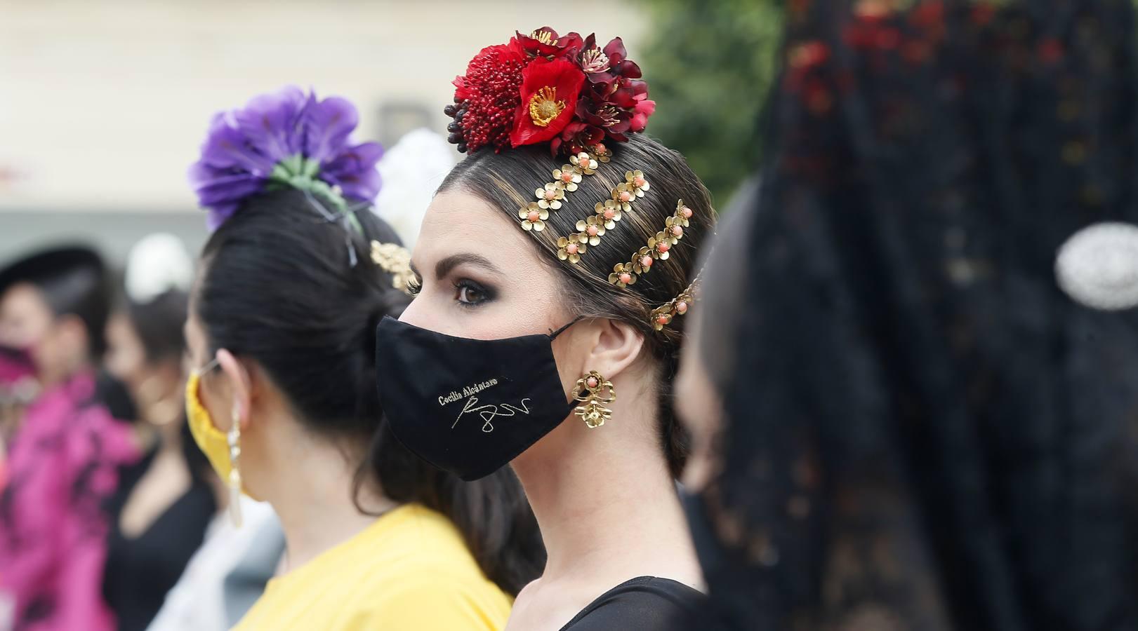 En imágenes, la moda flamenca solicita ayudas para sobrevivir a la pandemia