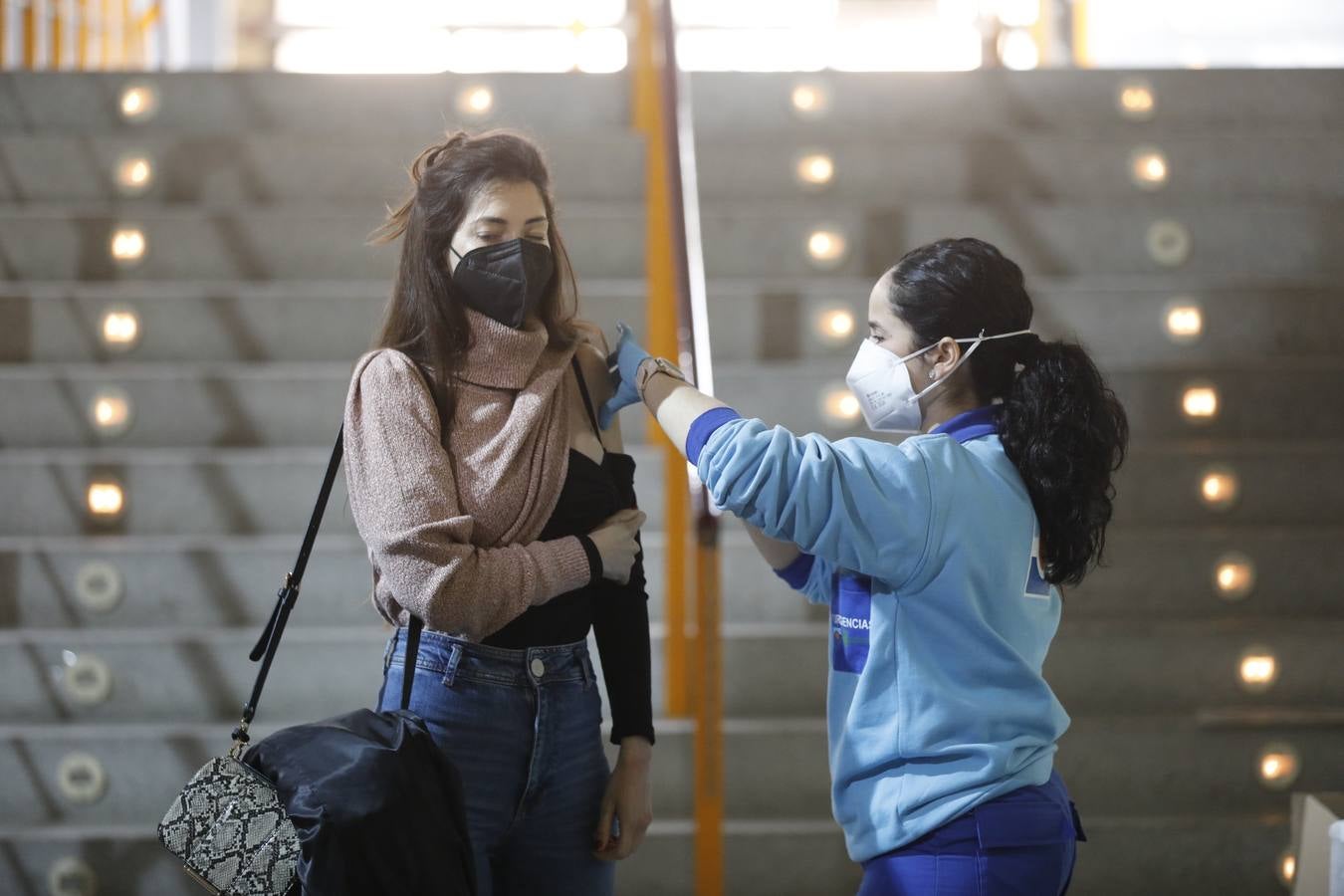 Vacunación contra el Covid de los docentes en Córdoba, en imágenes