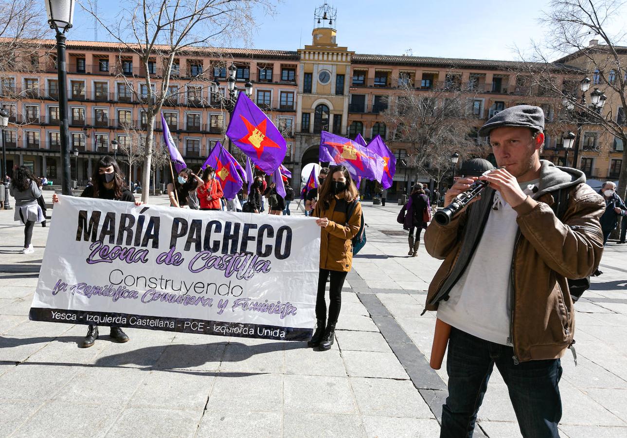 El homenaje en Toledo a María Pacheco y al pueblo comunero, en imágenes