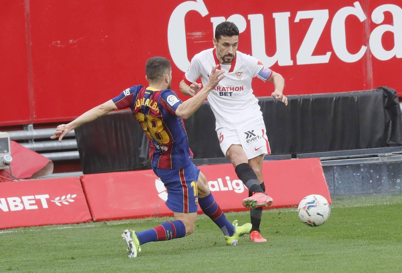 Las mejores imágenes del partido entre el Sevilla F.C. y el Barcelona