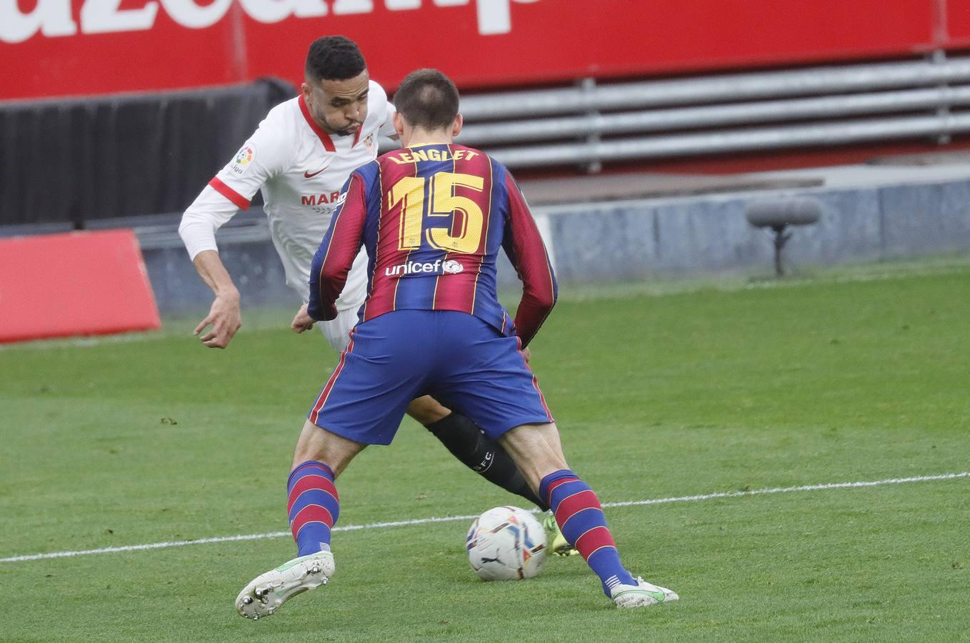 Las mejores imágenes del partido entre el Sevilla F.C. y el Barcelona