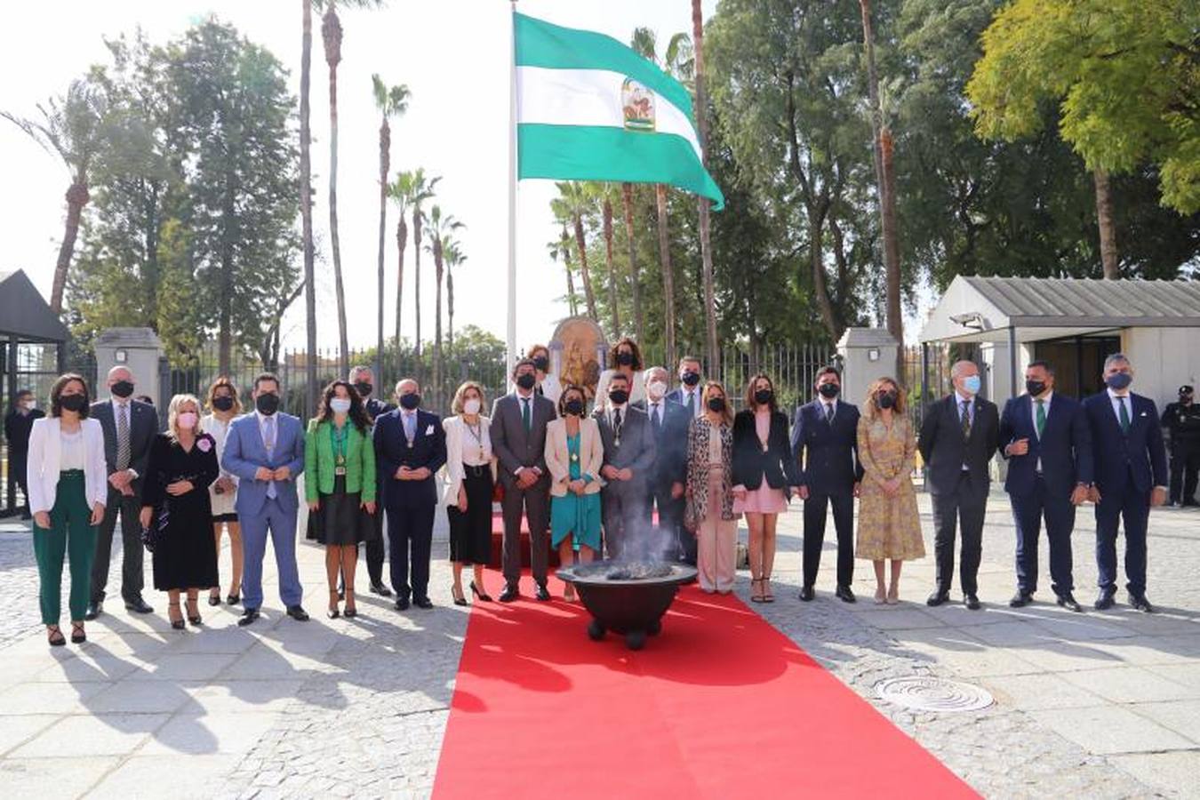 El acto institucional de celebración del 28-F en el Parlamento de Andalucía, en imágenes