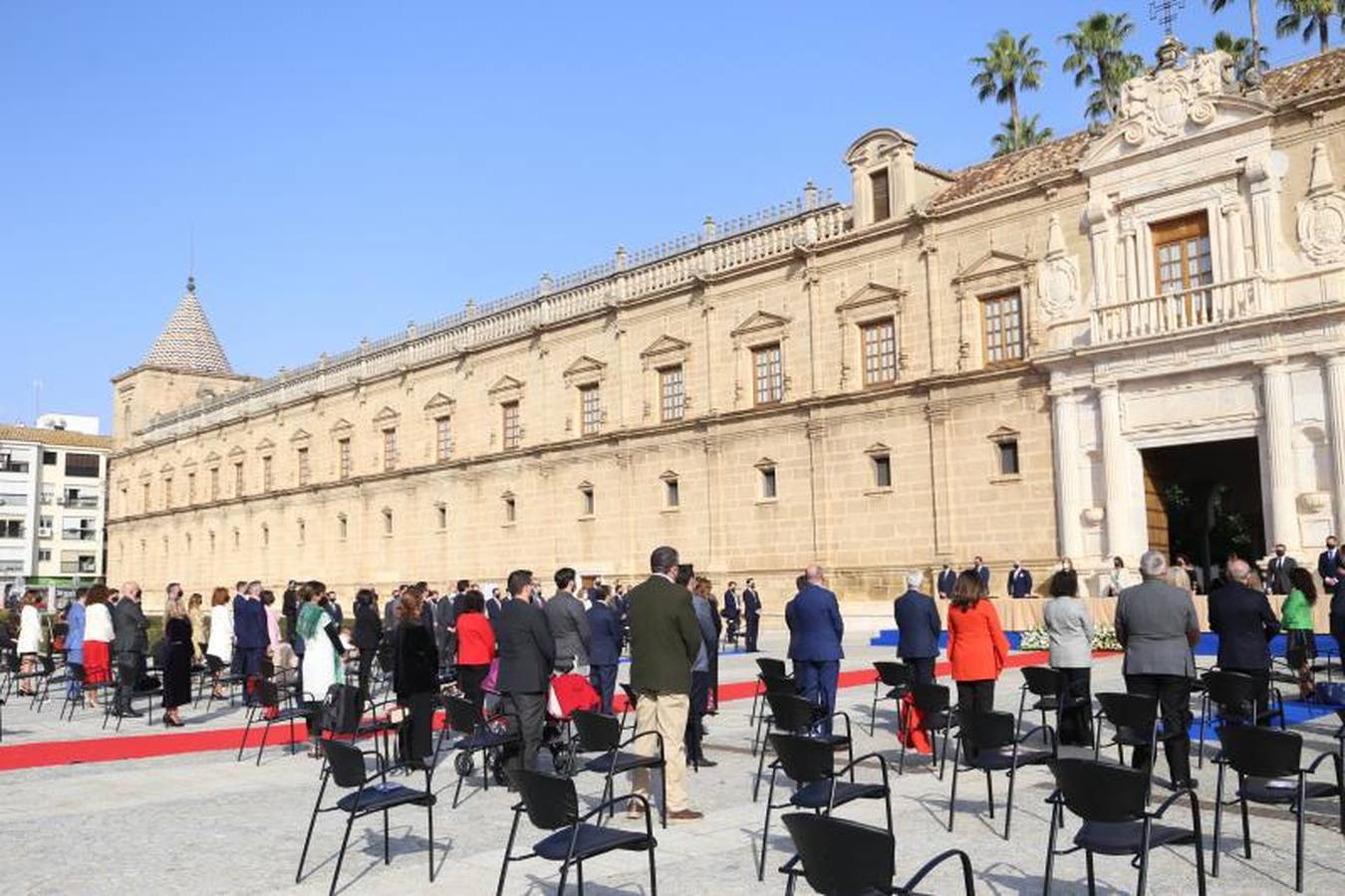 El acto institucional de celebración del 28-F en el Parlamento de Andalucía, en imágenes