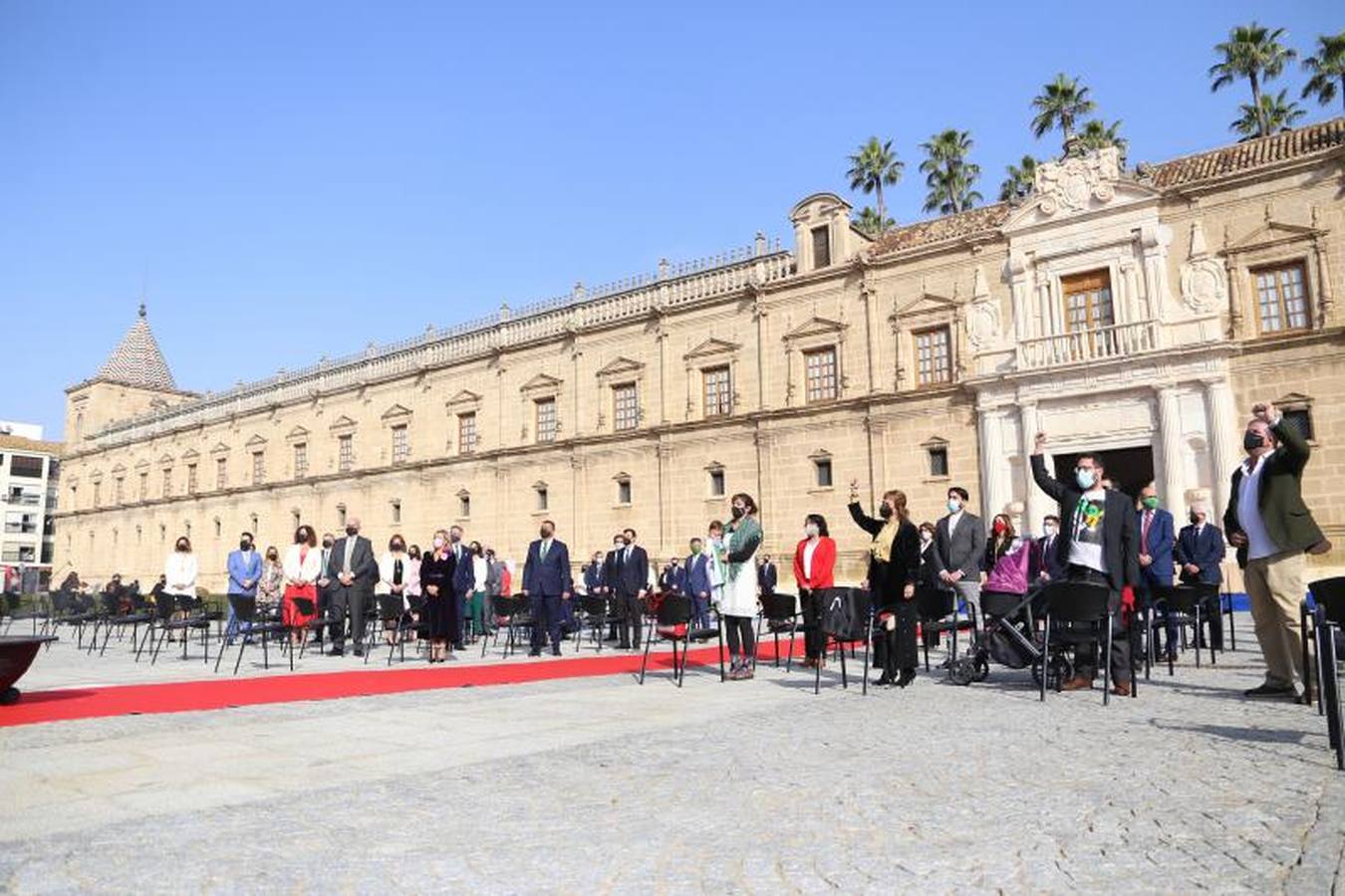 El acto institucional de celebración del 28-F en el Parlamento de Andalucía, en imágenes