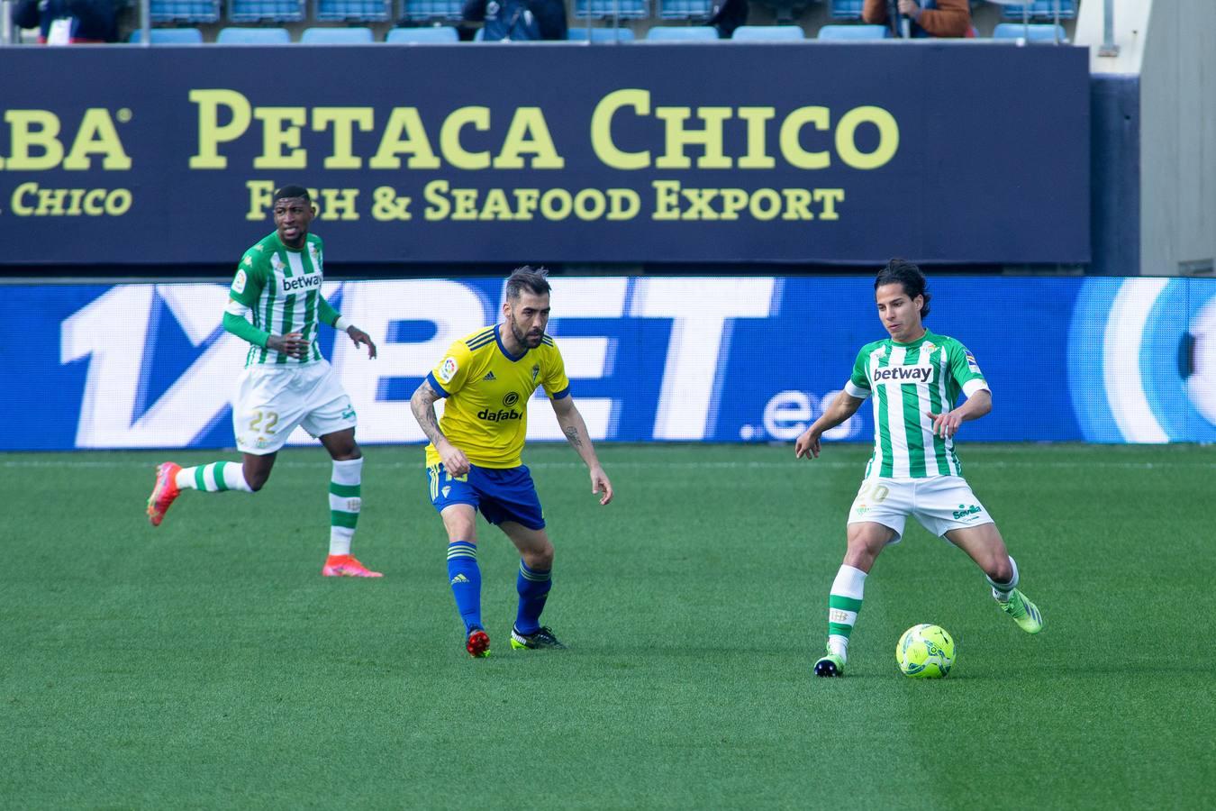 En imágenes, el partido entre el Cádiz y el Betis