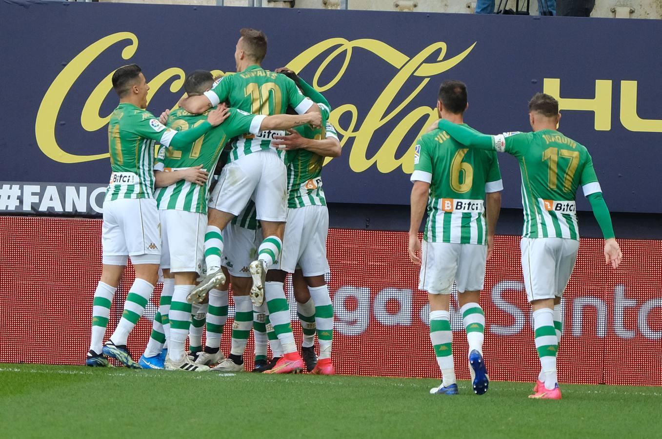 En imágenes, el partido entre el Cádiz y el Betis