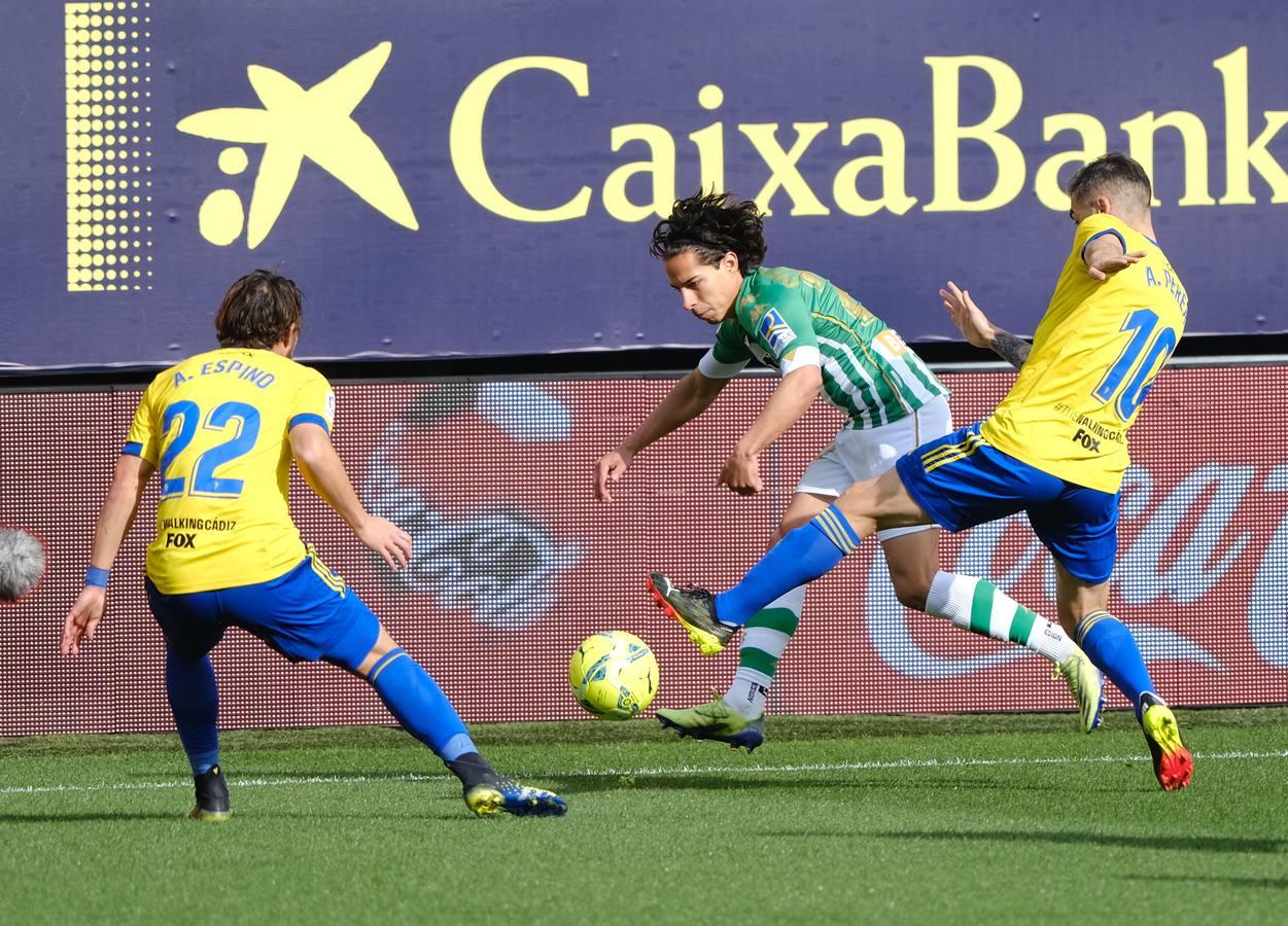 En imágenes, el partido entre el Cádiz y el Betis