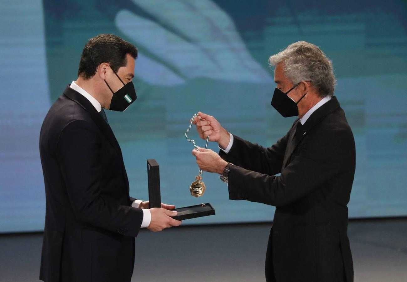 En imágenes, entrega de las Medallas de Andalucía con motivo del 28-F