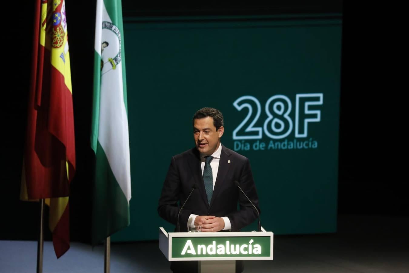 En imágenes, entrega de las Medallas de Andalucía con motivo del 28-F