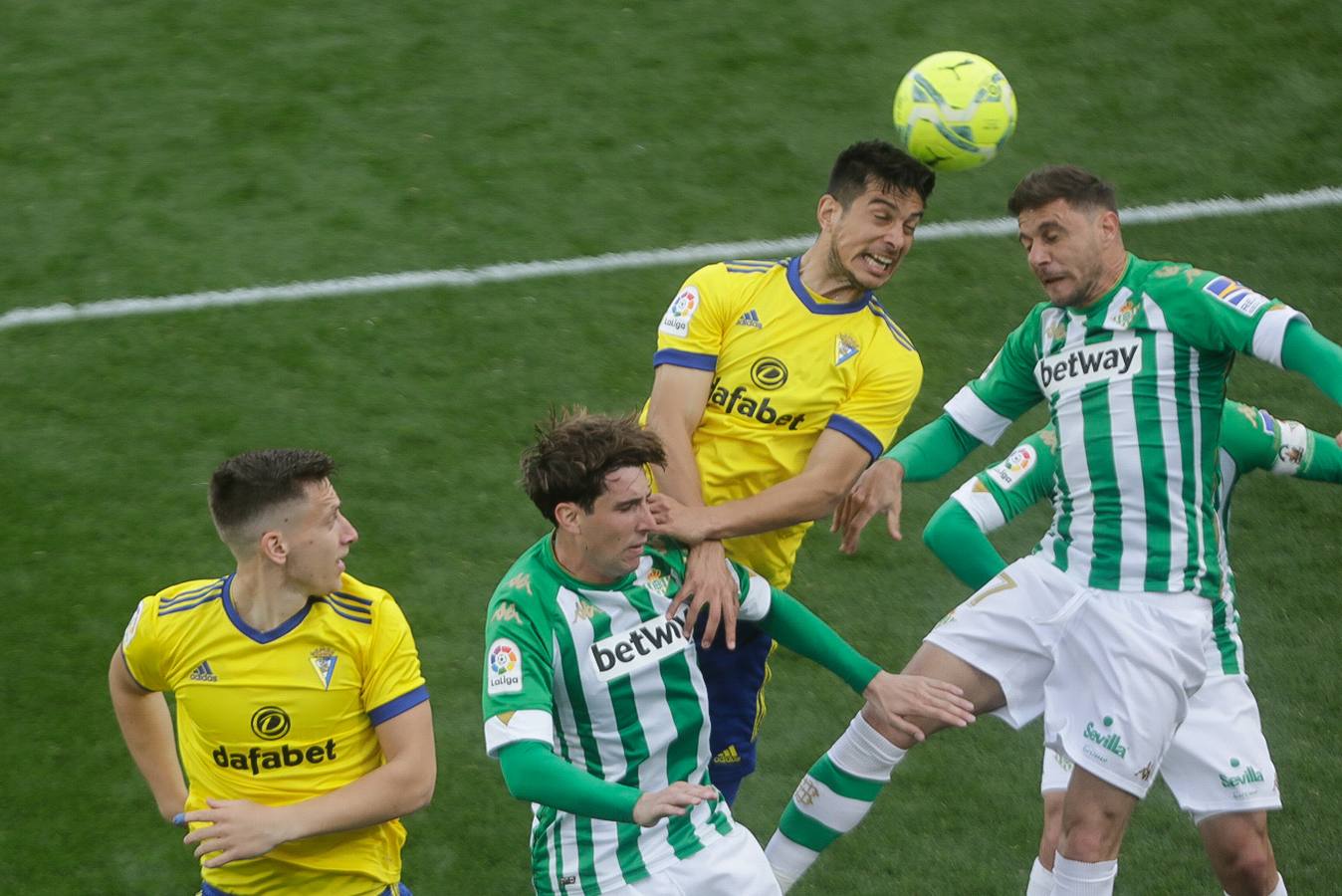 FOTOS: Las imágenes del Cádiz contra el Betis