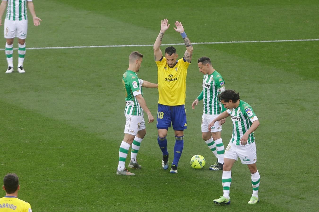 FOTOS: Las imágenes del Cádiz contra el Betis