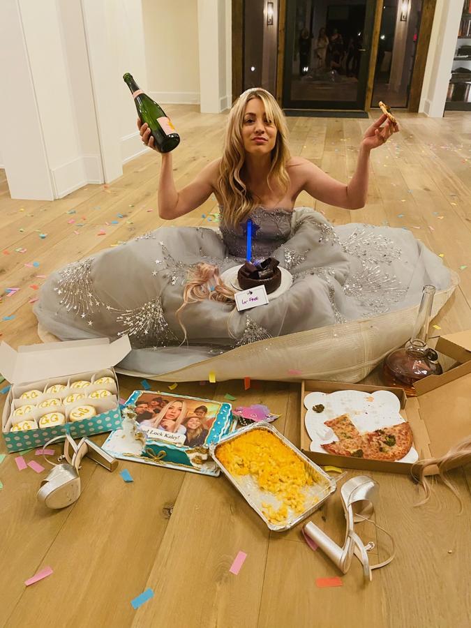 Kaley Cuoco. 