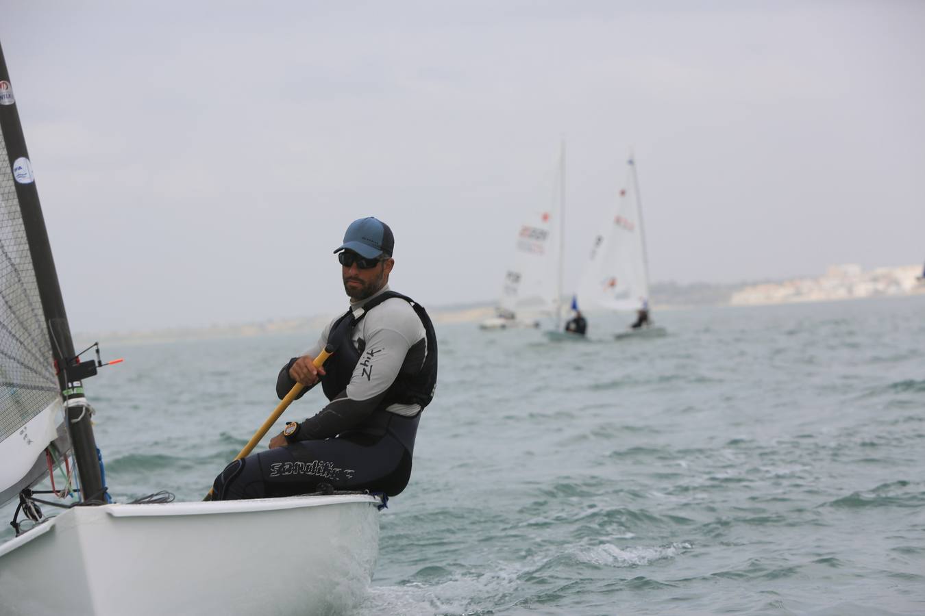 FOTOS: La Semana Olímpica Andaluza de vela, en la Bahía de Cádiz