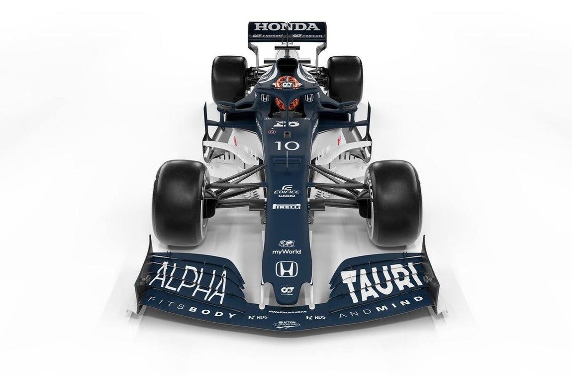 Scuderia AlphaTauri Honda. Pilotos: Pierre Gasly y Yuki Tsunoda.​