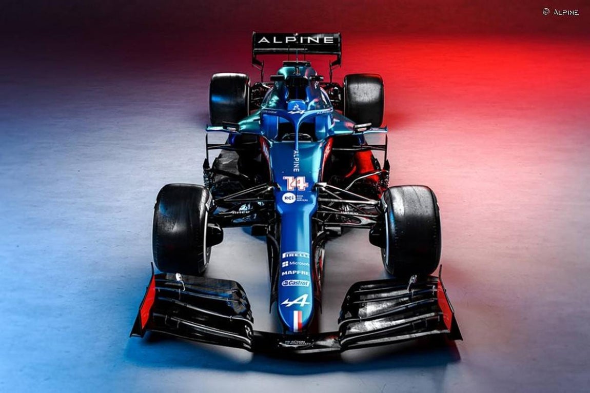 Alpine F1 Team. Pilotos: Fernando Alonso y Esteban Ocon.