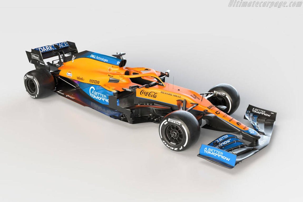 McLaren F1 Team. Pilotos: Daniel Ricciardo y Lando Norris.​