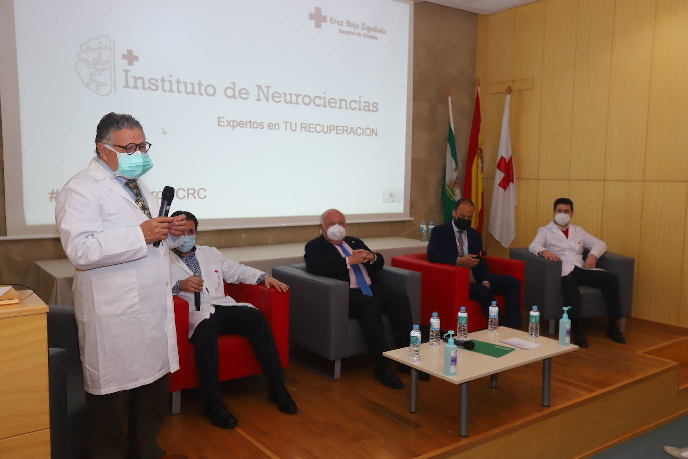 La inauguración del Instituto de Neurociencias de Cruz Roja en Córdoba, en imágenes