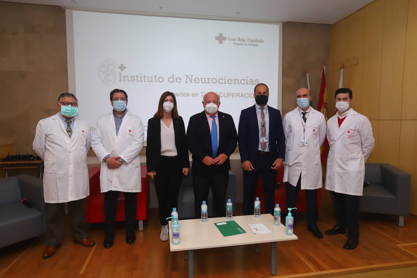 La inauguración del Instituto de Neurociencias de Cruz Roja en Córdoba, en imágenes