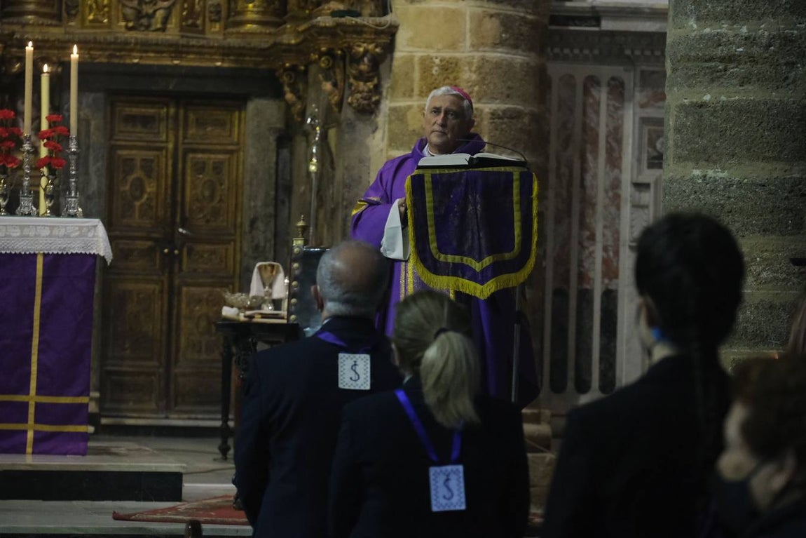 FOTOS: Veneración ante la imagen de Jesús de Medinaceli en Cádiz