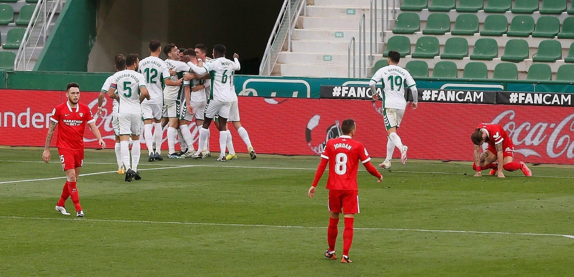 Fotogalería: partido entre el Elche y el Sevilla F.C.