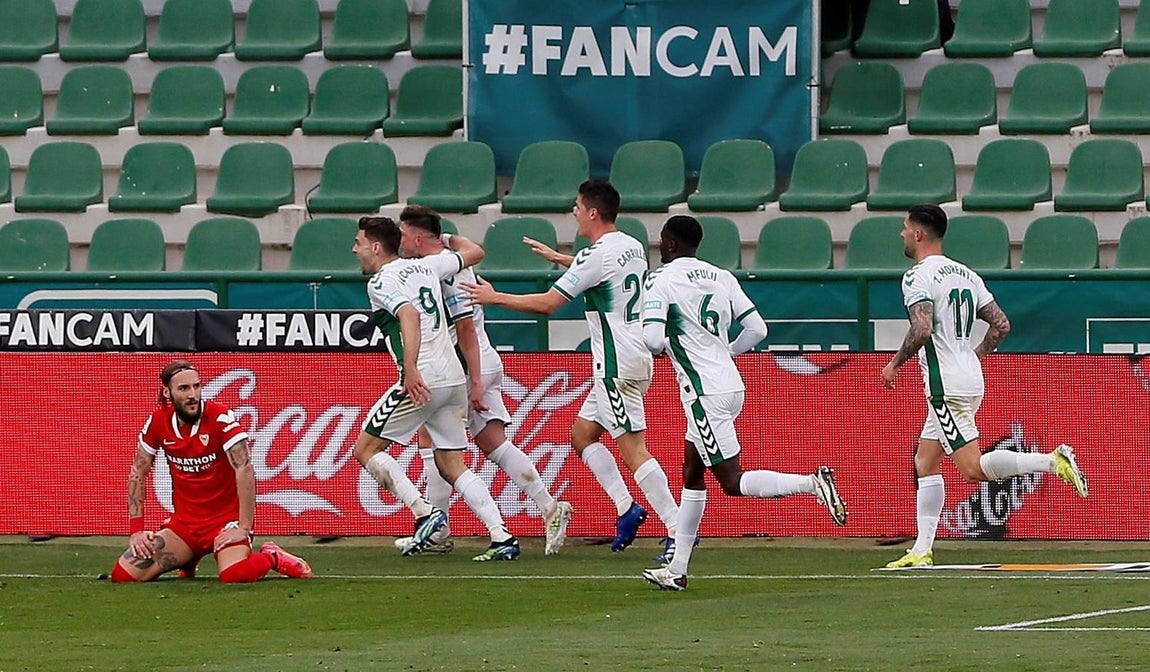 Fotogalería: partido entre el Elche y el Sevilla F.C.