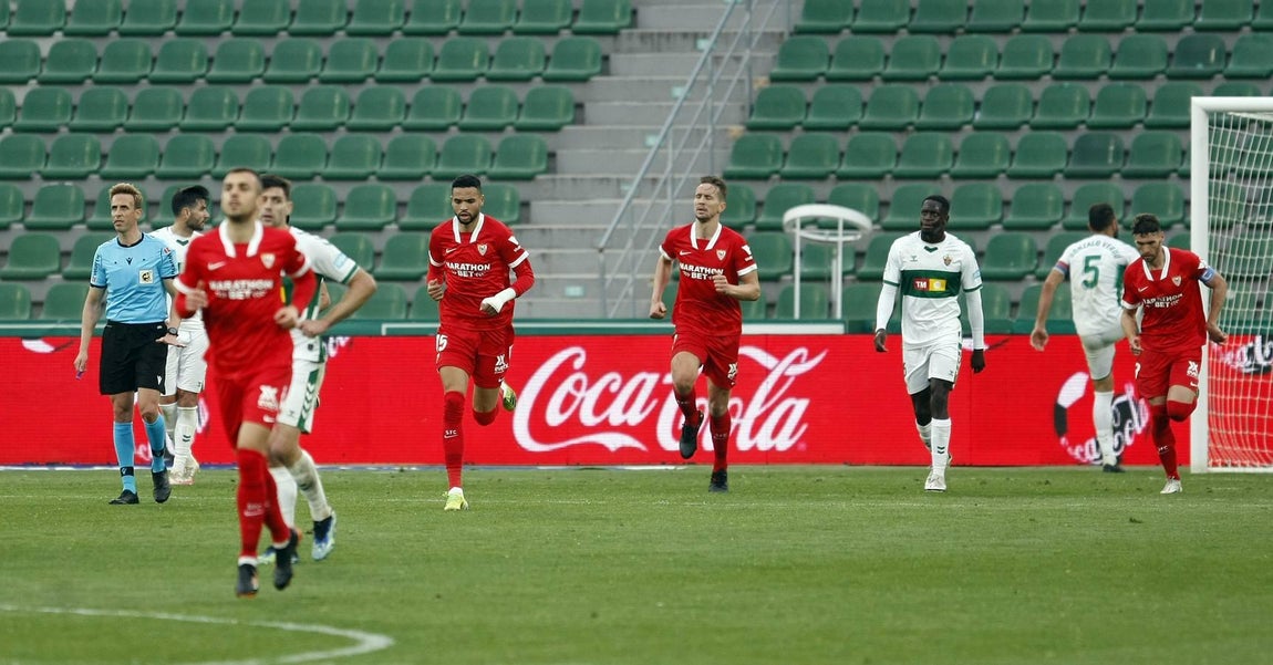 Fotogalería: partido entre el Elche y el Sevilla F.C.