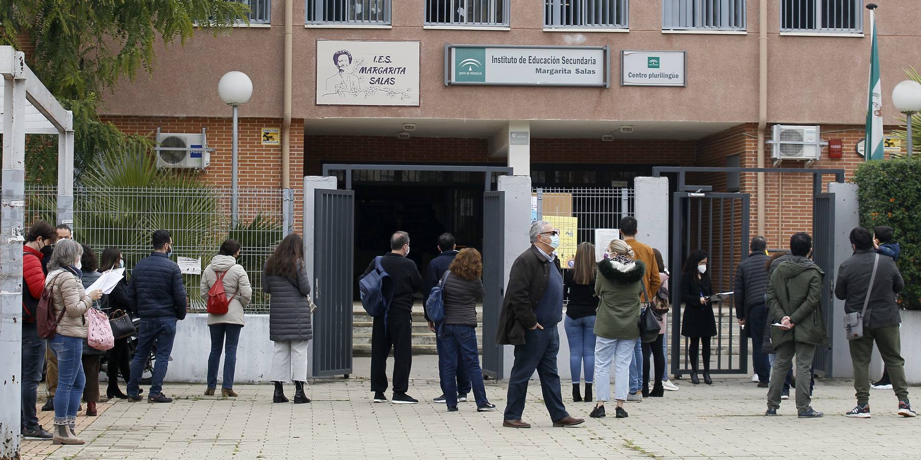 Fotogalería: Opositar a la Junta en plena pandemia covid