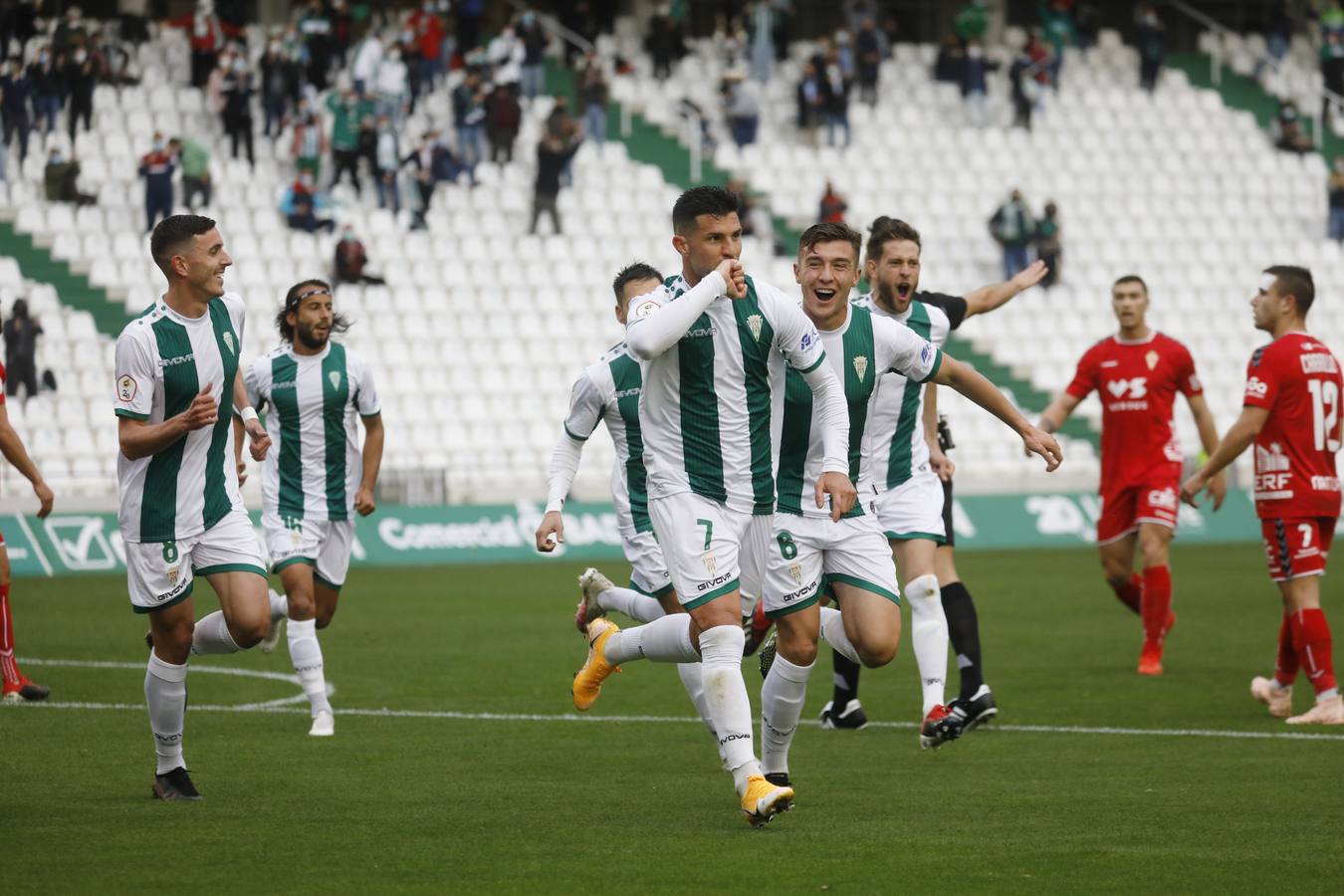 Las mejores imágenes del Córdoba CF - Real Murcia