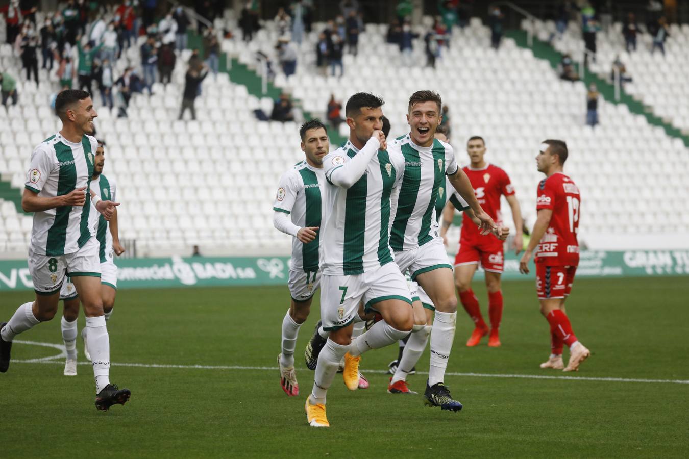 Las mejores imágenes del Córdoba CF - Real Murcia