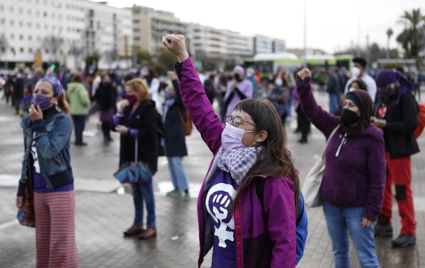 La concentración del 8-M de Córdoba, en imágenes