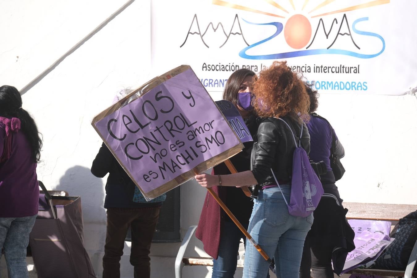 FOTOS: El 8-M, día de la mujer en Cádiz