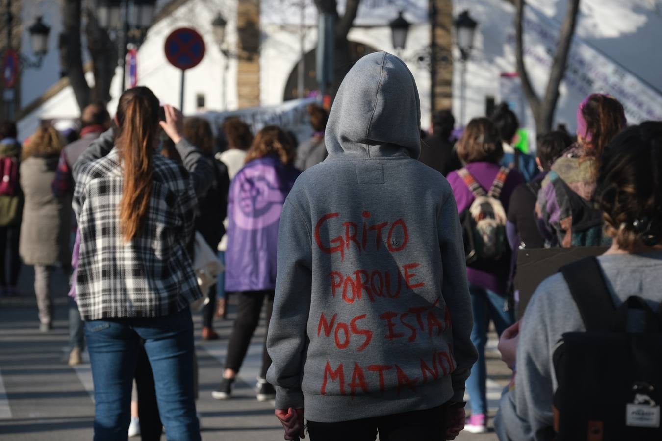 FOTOS: El 8-M, día de la mujer en Cádiz