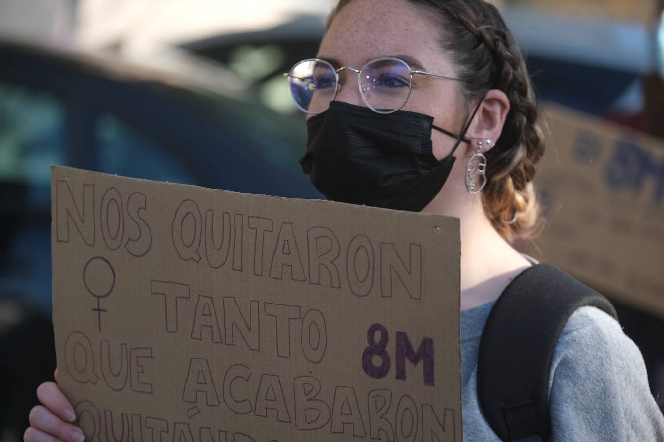 FOTOS: El 8-M, día de la mujer en Cádiz