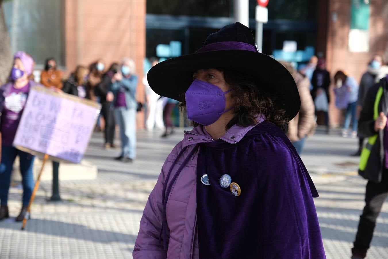 FOTOS: El 8-M, día de la mujer en Cádiz