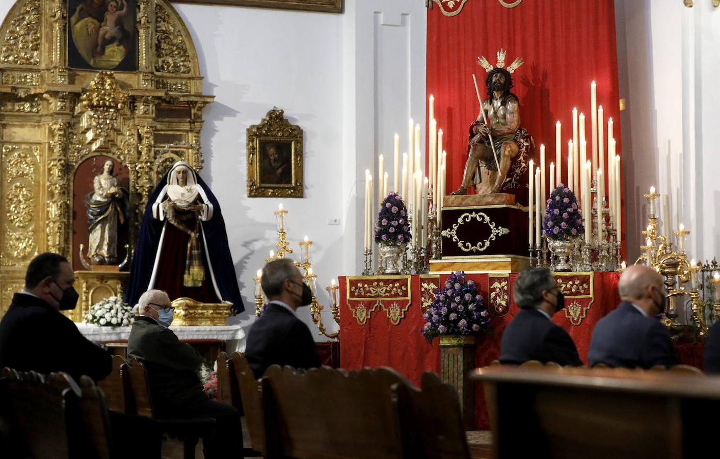 El quinario del Señor de la Coronación de Espinas en la Merced de Córdoba, en imágenes