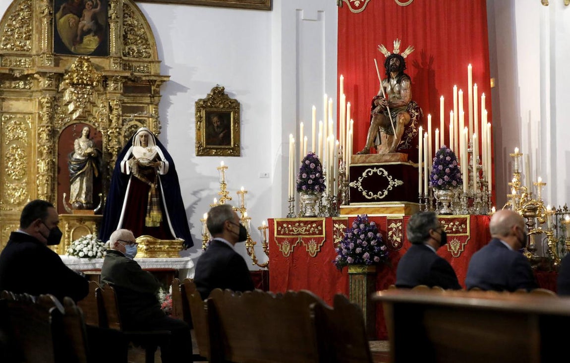 El quinario del Señor de la Coronación de Espinas en la Merced de Córdoba, en imágenes